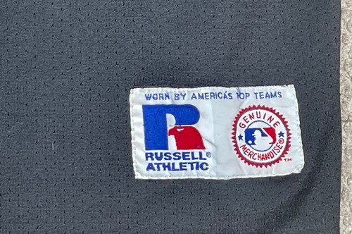 Russell Athletic MLB New York Mets Vintage Rare Black Baseball Jersey Size XXL - Picture 3 of 14