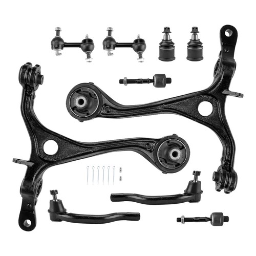 Front Upper Lower Control Arms Ball Joints Tie Rods fits HONDA ACCORD - Foto 7 di 10