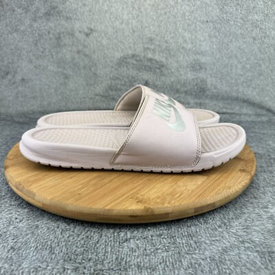 nike benassi slip womens