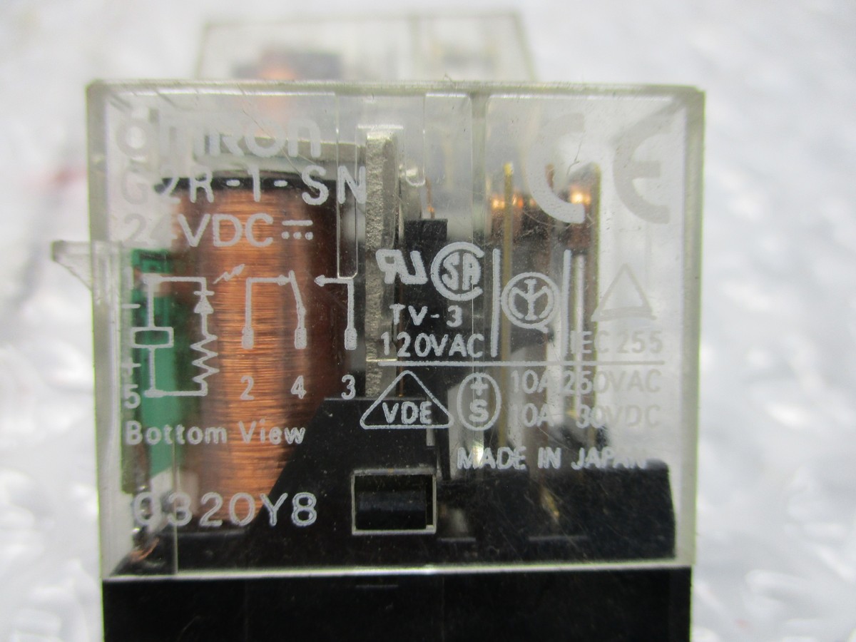 Relais électromécanique Omron G2R-1-SN - Neuf (emballage Maxo)