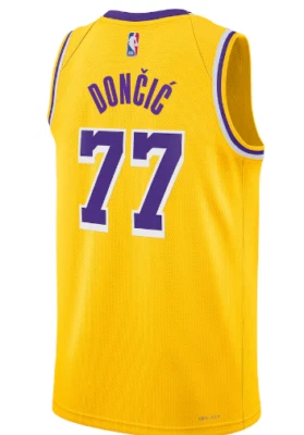 CANOTTA X COLLEZIONE BAMBINO/KIDS(8-14ANNI)-BASKET NBA-LOS ANGELES LAKERS-DONCIC