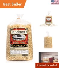 Tender White Popcorn Kernels - 4 lb Hull-Free Gourmet for Microwave  Stovetop