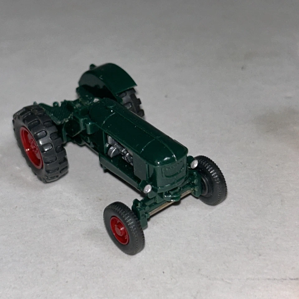 Two (2) Vintage Wiking Tractor  Parts Or Repair  - Wiking  GERMAN Green & Yellow - Image 2 of 4