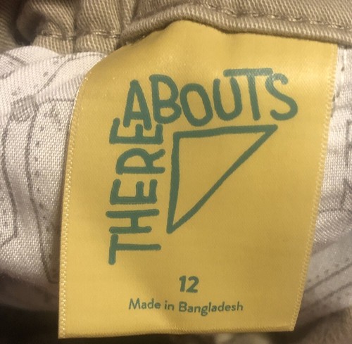 Kids Khaki School Uniform Shorts Size 12 Adjustable Waist Item #1140 - Picture 6 of 11