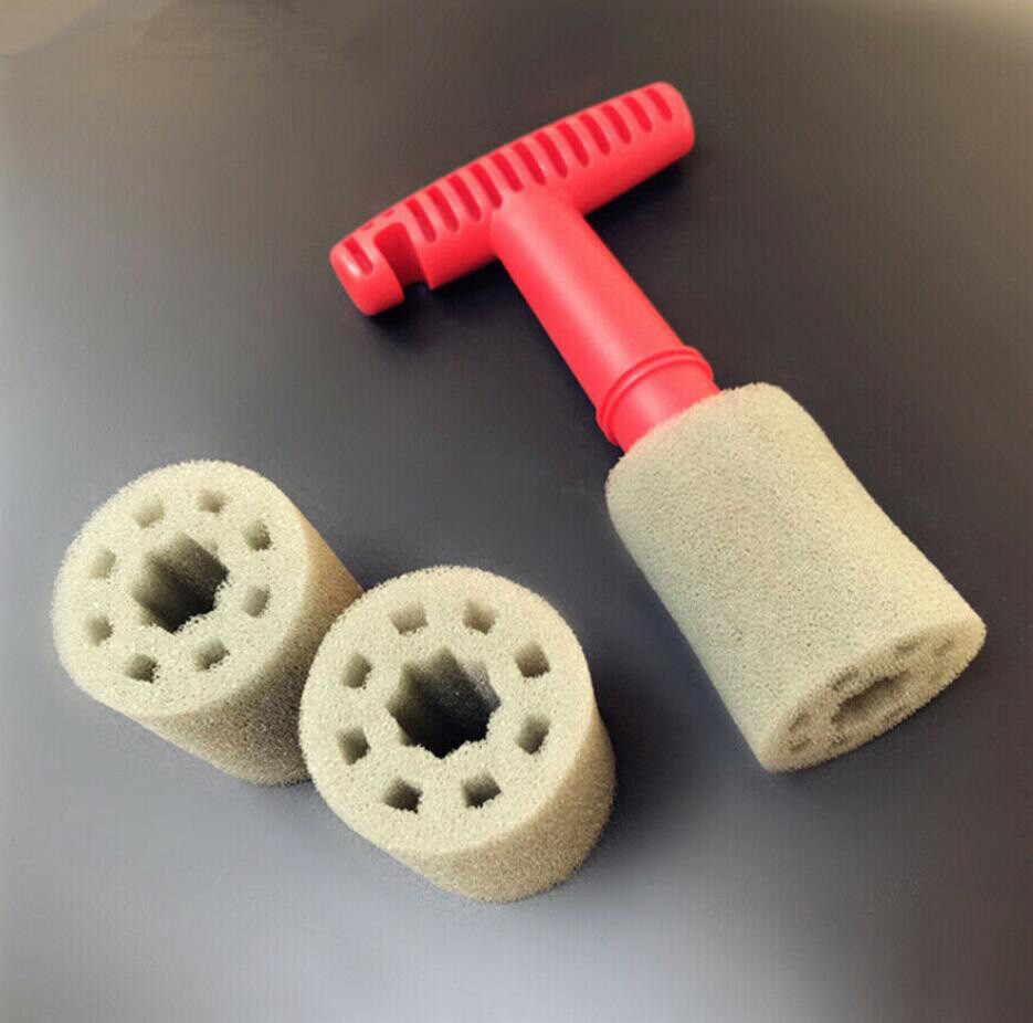 4Pc Universal Fitting Recessed Lug Nut Wheel Clean Brush Removable