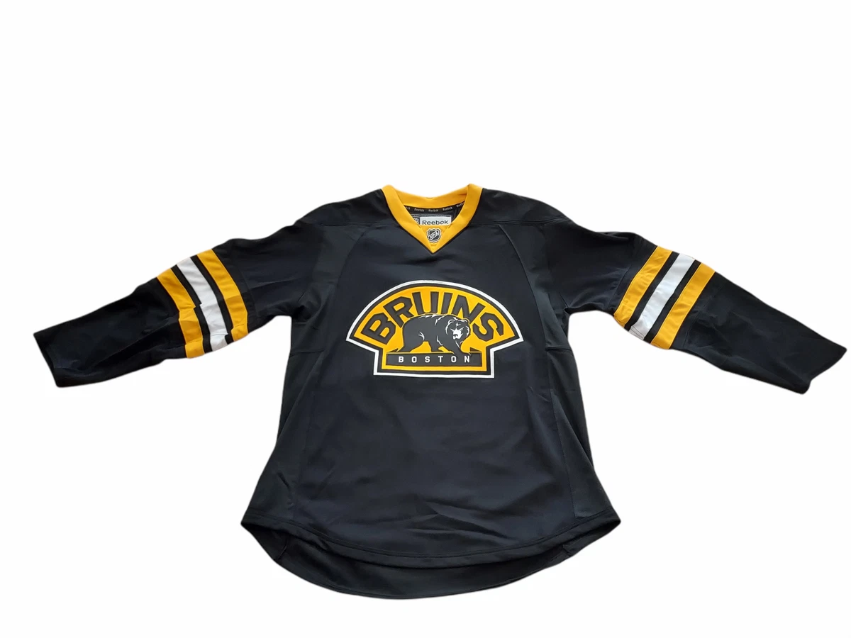 Men's Boston Bruins adidas Black Alternate Authentic Team Jersey