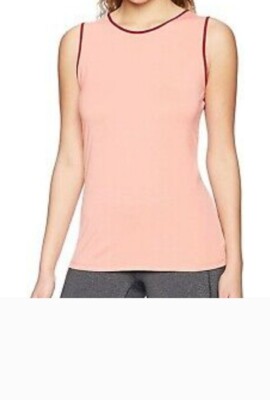 Helly Hansen NWT Thalia Sleeveless Vented T-Shirt In Pink & Rose. Woman's Size M