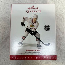 Hallmark Christmas Ornament 2016 NHL Hockey Toews Chicago Blackhawks