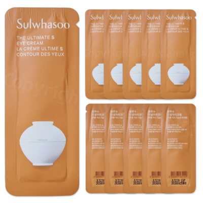 Sulwhasoo The Ultimate S Cream / Serum / Eye Cream (10pcs ~ 100pcs)Sample Newest
