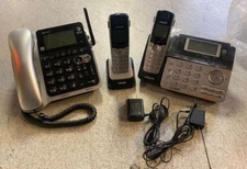 VTech DS6151-2 Single Line System And 1 AT&T HD Audio Home Phone System