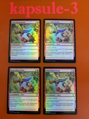 impending mtg cards 4x Impending Doom | FOIL | Theros Beyond Death | MTG Magic Cards