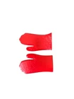 Vintage Barbie #975 Winter Holiday Minty Red Plastic Gloves Pair 1960’s
