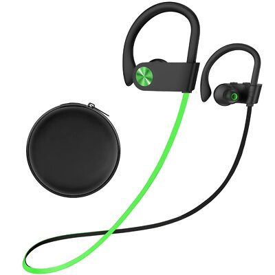 Stiive Bluetooth Headphones, 5.3 Wireless Sports Earbuds IPX7 Waterproof with Mi