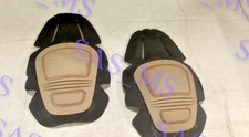 Crye Precision AirFlex Combat Knee Pads KHAKI SET PAD-KC3-01-000 5571 USED