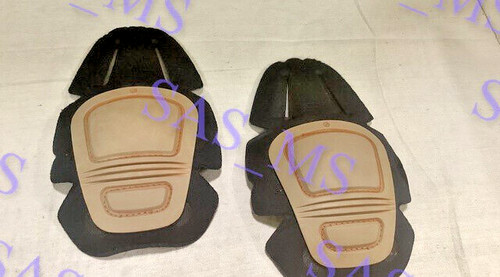 Crye Precision AirFlex Combat Knee Pads KHAKI SET PAD-KC3-01-000 5571 USED