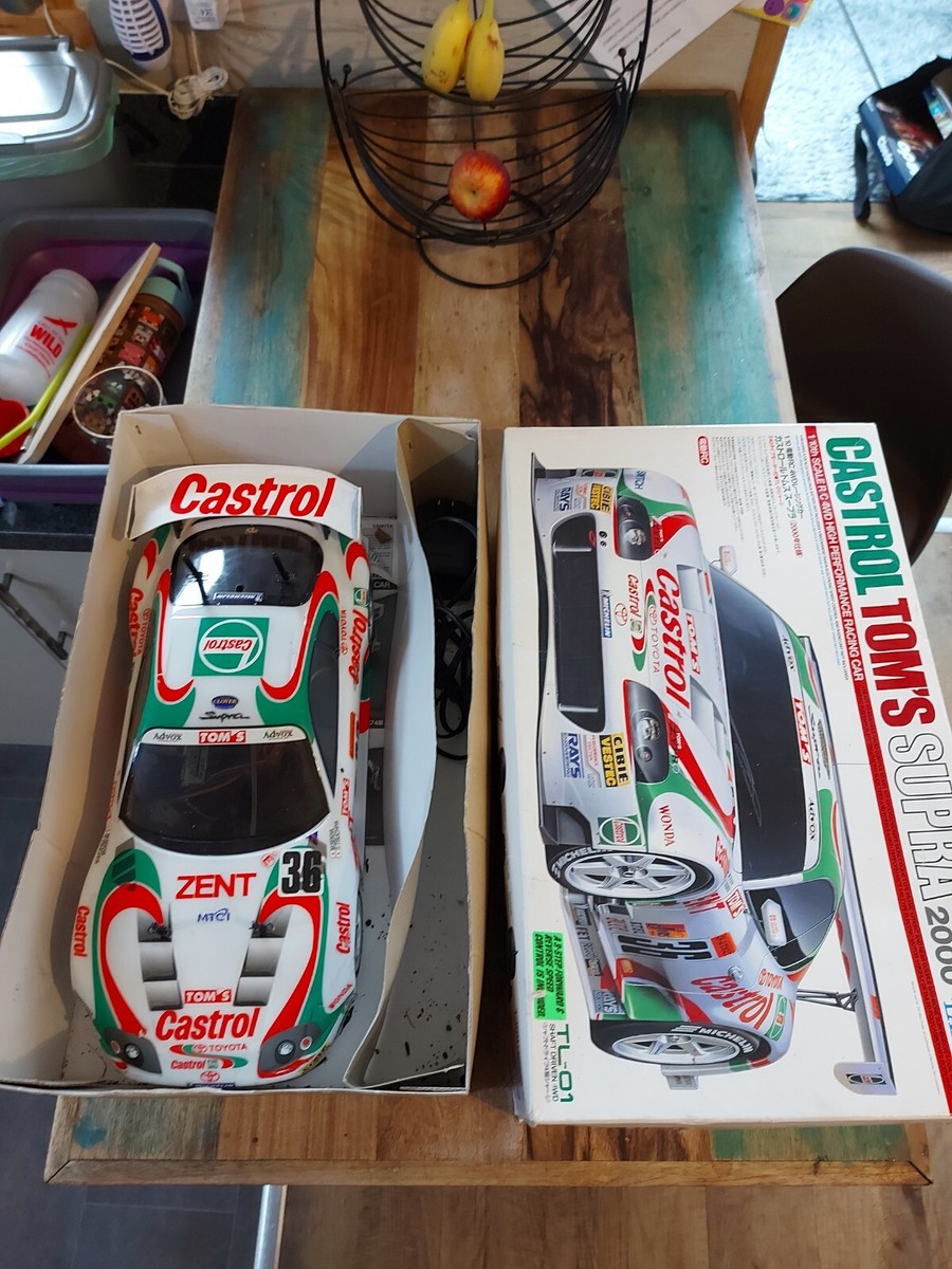 Tamiya 58264 RC Castrol Toms Supra 2000 1/10 Drift Car | eBay UK