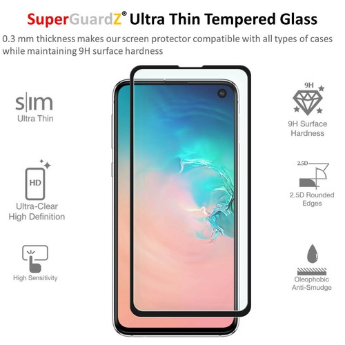 SuperGuardZ Complet Housse Protecteur Écran Verre Trempé Pour Samsung Galaxy - Photo 3 sur 12
