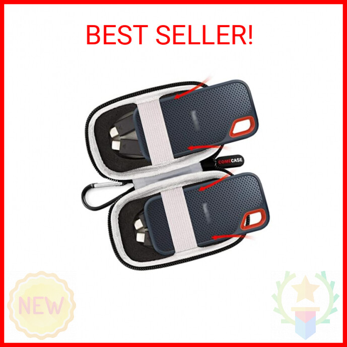 External Hard Drive Case for SanDisk Extreme Portable SSD 1TB 2TB 4TB 500GB Exte-image