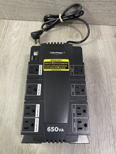 CyberPower SE450G 8-Outlet 650VA PC Battery Back-Up System FOR PARTS ONLY