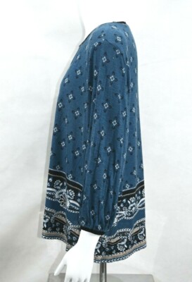 db Established 1962 Pullover 3/4 Sleeve Hobo Top Size 1X RN#63264