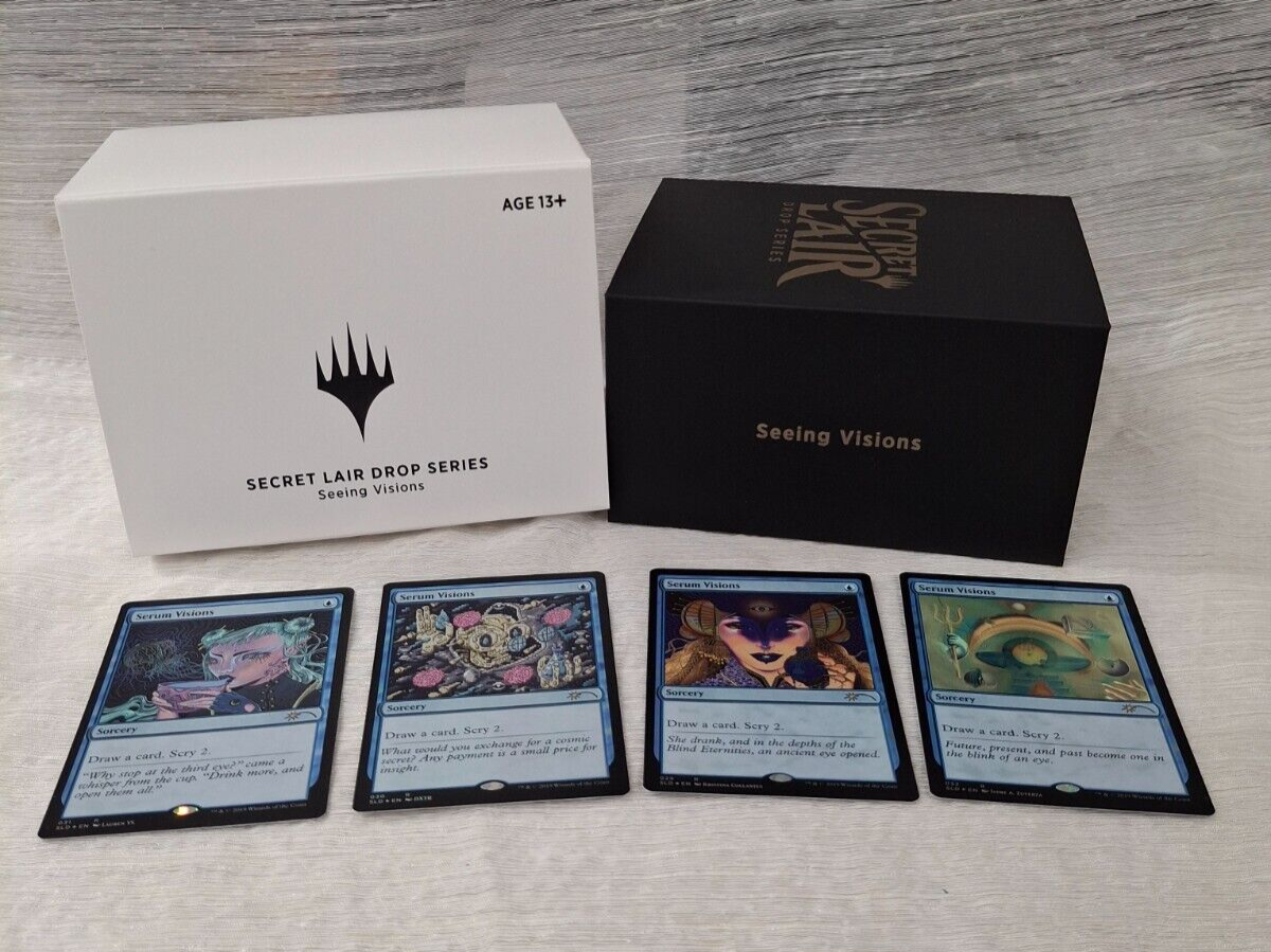Secret Lair Drop Series Seeing Visions Magic the Gathering | eBay