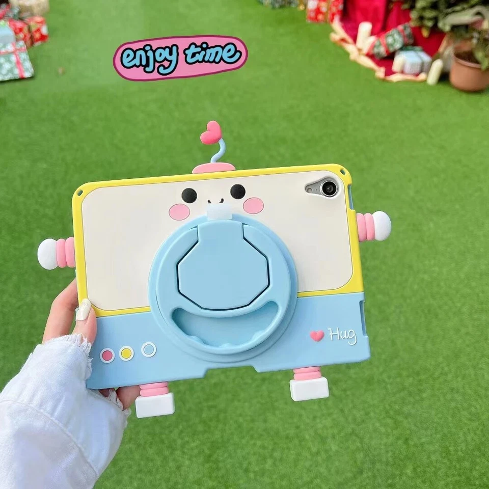 For Xiaomi Mi Pad 6/6 Pro 5/5 Pro 11"Cute robot Kids Shockproof Stand Cover - Image 2 of 4