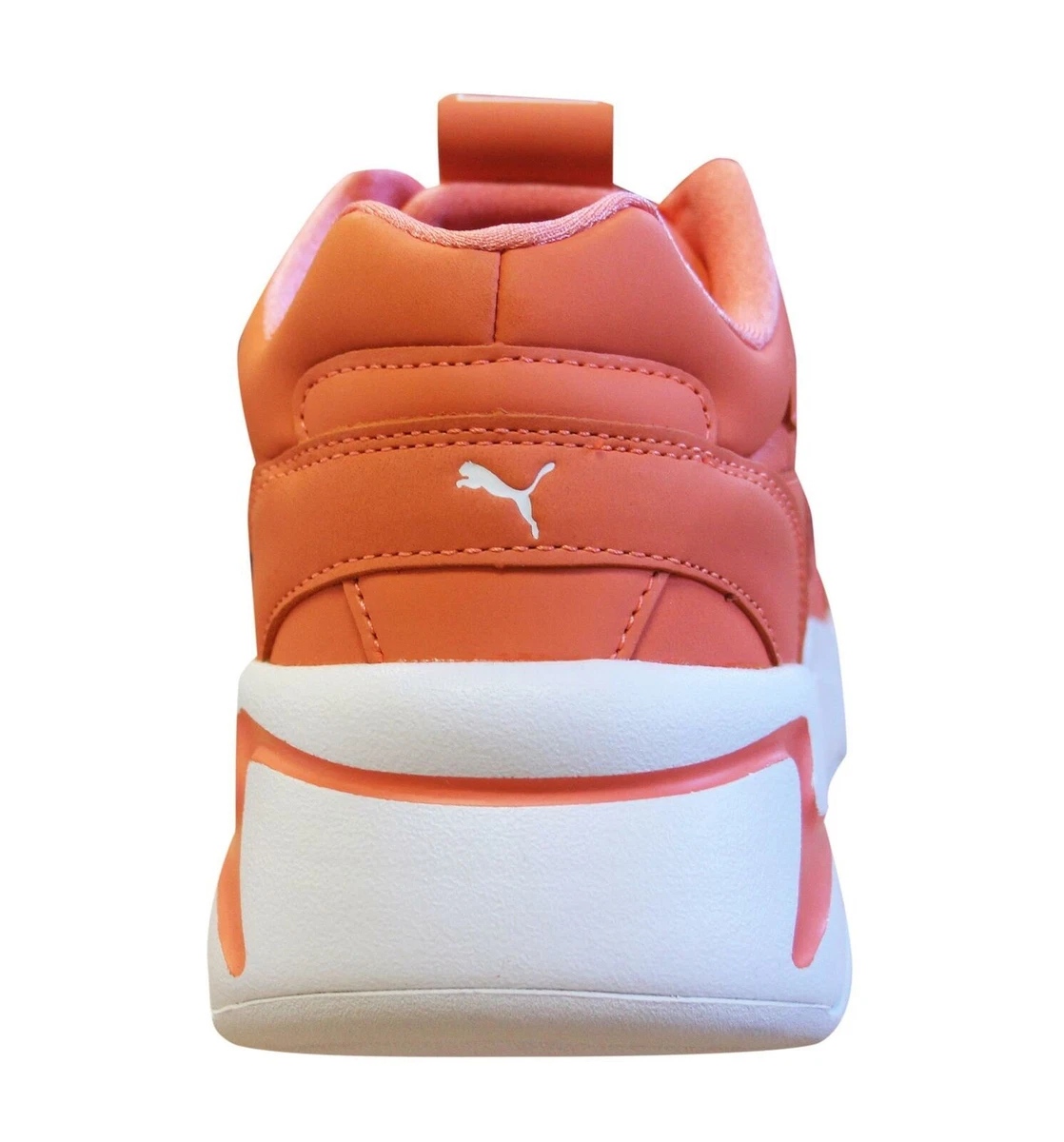 Puma Nova x Pantone Low Living Coral Leather Lace Up Womens