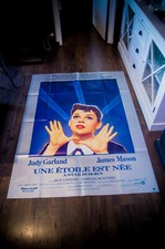 A STAR IS BORN 🎬 Judy Garland French Vintage Movie Poster Original R1970's