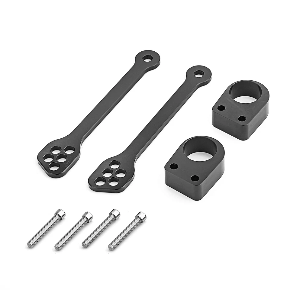 Front 1" Rear 4" Full Lowering Link Block Kit For Kawasaki Ninja 300 250R EX250 - Imagem 3 de 4