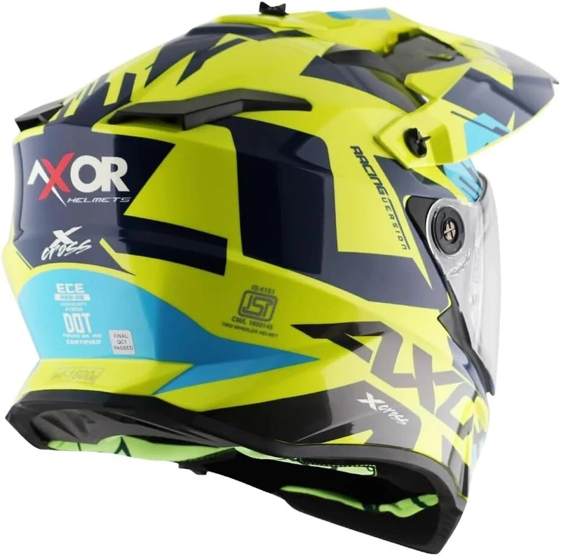 Axor Adventure X Cross Yellow Blue MX Dual Sport Adv, photo 8 of 11