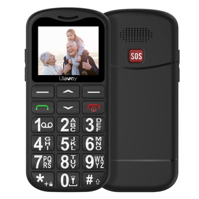 Seniorenhandy mit Großen Tasten | Mobiltelefon Ohne Vertrag mit 1.7 Zoll LCD ...