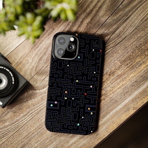 Funda Delgada iPhone, Diseño Retro Pac Man Arcade Tablero de Juego, Acabado Brillante - Imagen 49 de 73