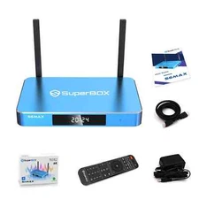 2025 Superbox S6 MAX top APPS Voice Command Timeshift UHD media Player TV BOX