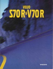 Catalogue Brochure VOLVO S70R / V70R 1997 Suisse en français (2ème édition)