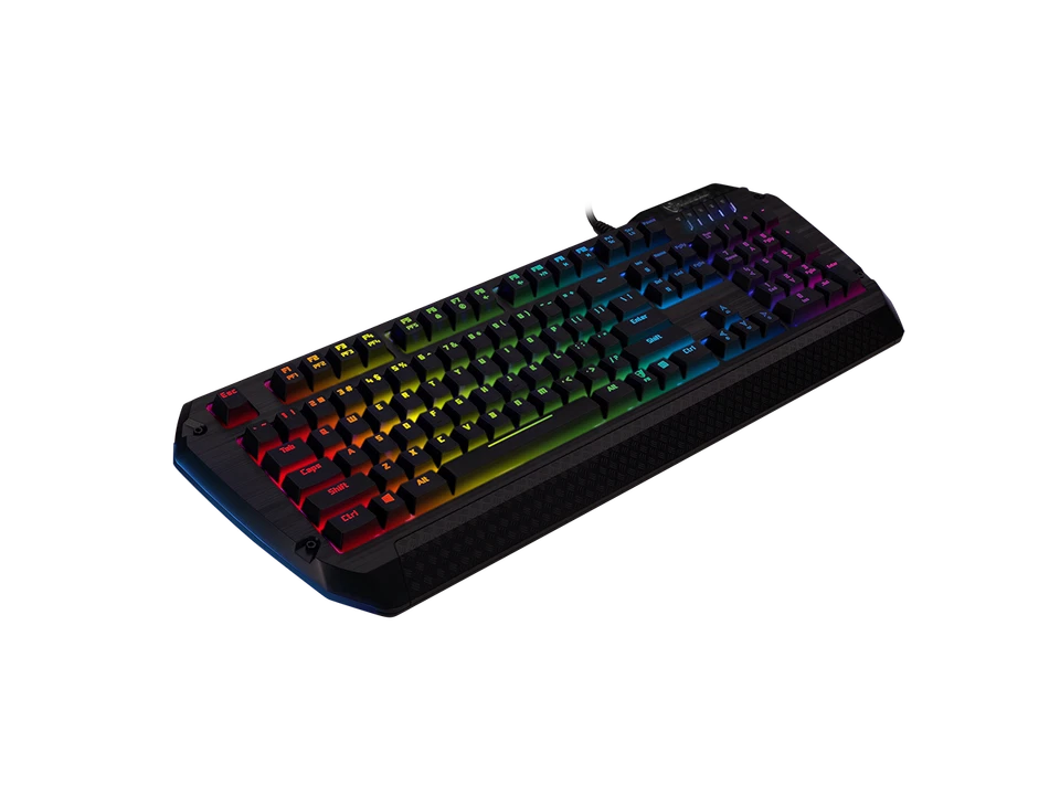 Tesoro Gram Spectrum RGB Mechanical Gaming Keyboard ( TS-G5SFL BW) Brown Switch - Image 4 of 4