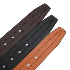 35mm 1.38inch Leather Belt Men Jeans Strap Premium Quality Pin Buckle Waistband