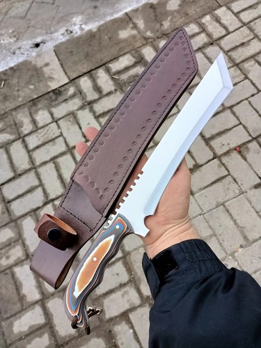 Handmade Machete Knife, Custom Knife, Groomsmen Gift Knife, Handcrafted Hunting