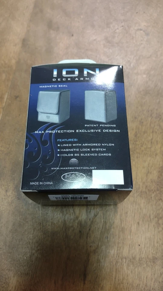 Max Protection Ion Deck Armor Box Titanium NEW NIP CCG MTG Magic Pokemon - Image 3 of 4
