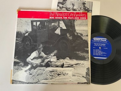 LP Folk The New Lost City Ramblers  Same / Untitled (18 Song) FOLKWAYS  +booklet