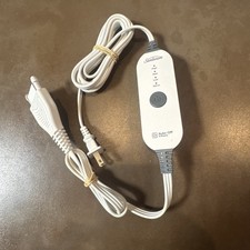 Sunbeam TL21 White Auto Off 4 Hours Heated Electric Blanket Controller 4 Prong