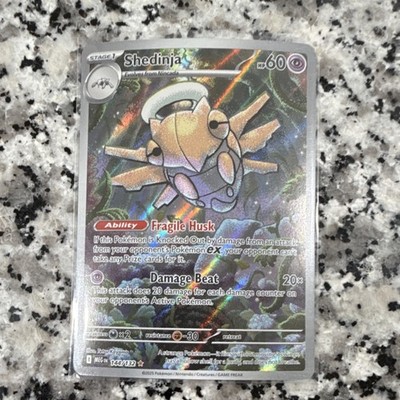 Pokémon Shedinja 144/132 Me01: Mega Evolution Illustration Rare Holo 60 HP Engl 