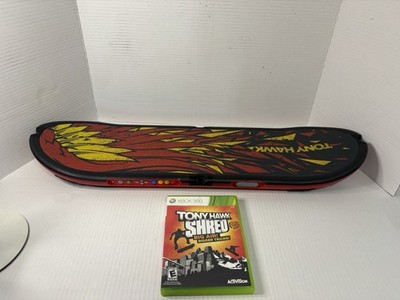 Wireless Microsoft Xbox 360 Tony Hawk Shred Birdhouse Skateboard ￼