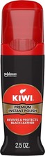 Black Shoe Polish - Long-lasting Shine  Water Protection - 2.5 FL. OZ.