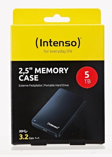 Intenso Memory Case Portable Hard Drive 5TB, tragbare externe Festplatte - 2,5 Z - Afbeelding 6 van 10