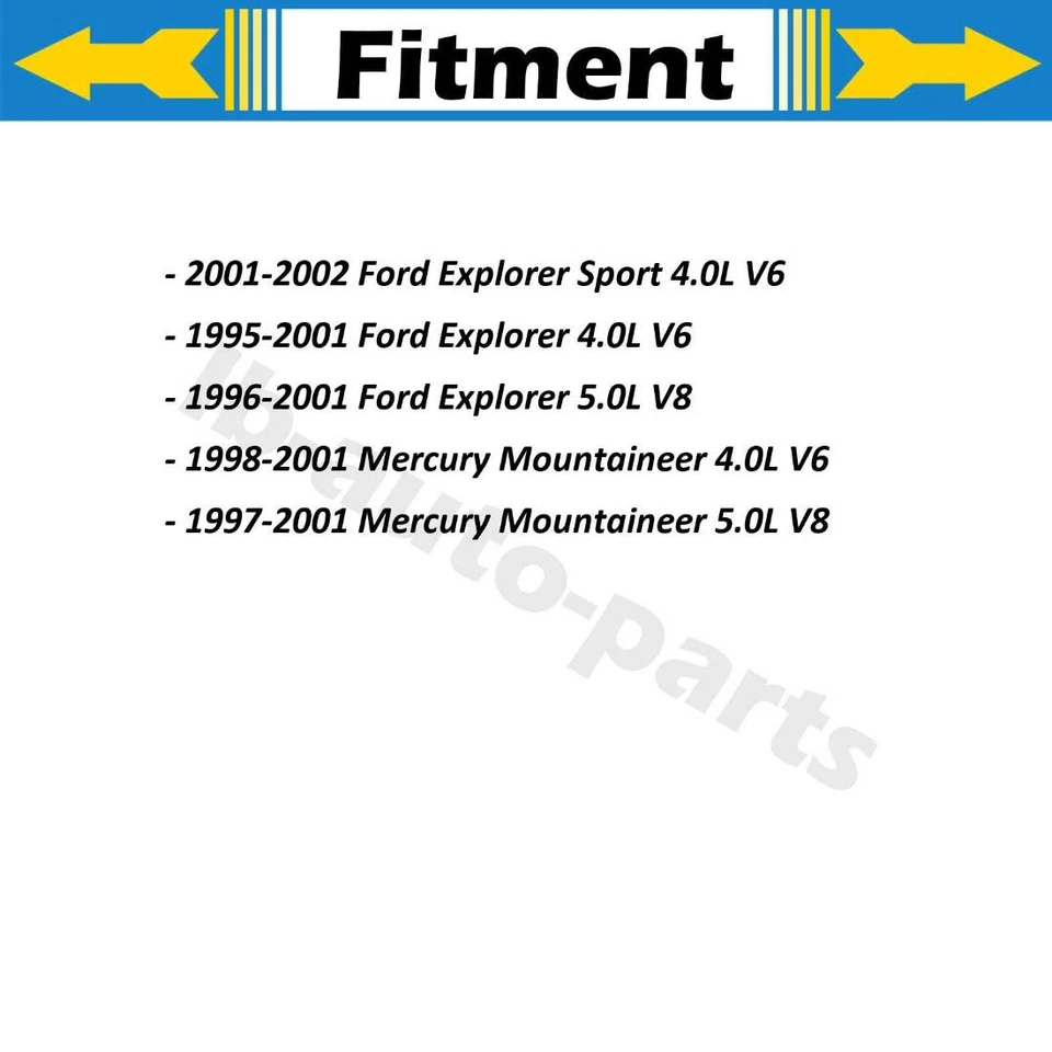 2 задних троса стояночного тормоза первый стопор для Ford Explorer 1995 1996 1997 1998 - Изображение 2 из 4