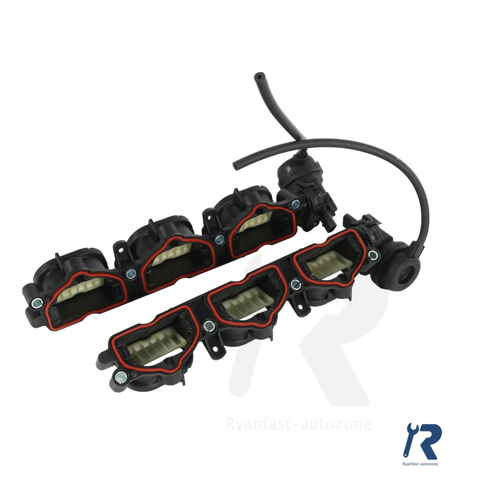 Colectores de admisión izquierdo y derecho para Audi S4 S5 A6 A7 Q5 Q7 VW Touareg 3,0 L 11-15 Foto 3 de 4