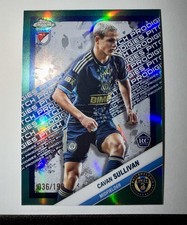Topps Chrome MLS Cavan Sullivan Rookie Pitch Prodigies #176 /199 Union