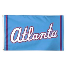 Atlanta Baseball Team Connect City Flag 3x5 ft Braves Souvenir Wall Banner
