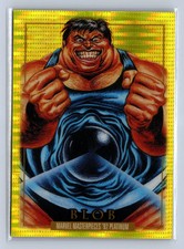2024 Marvel Masterpieces '92 Platinum Blob Seismic Gold /92 #1