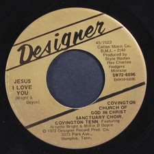 COVINGTON CHURCH OF GOD IN CHRIST: jesus i love you / i am going thru DESIGNER